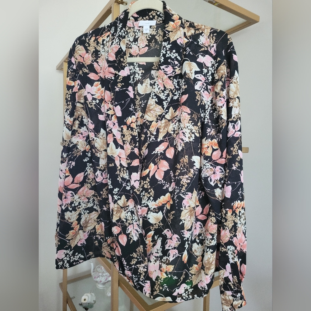J. Jill Wrap Blouse (XL)